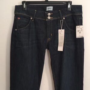 Hudson Collin Skinny Jeans in “Colu” color, 30